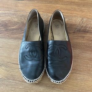 Black Chanel Espadrilles